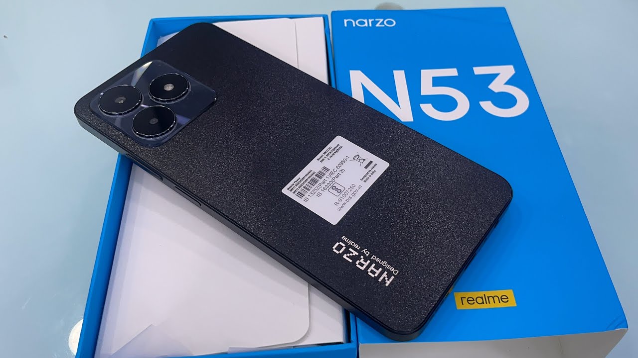 Realme Narzo N53 Smartphone with amazing camera quality launched with 4GB RAM + 128GB storage